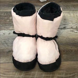 Light pink bloch dance booties